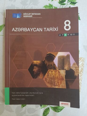 8 ci sinif azerbaycan tarixi pdf: Azərbaycan tarixi 8 ci sinif test kitabı
