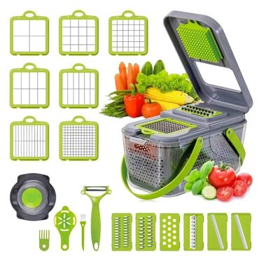 Ostala kuhinjska oprema: Multifunkcionalni secko za voće i povrće -Najnovija seckalica za