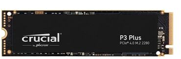 crucial: Crucial P3 Plus 1TB Gen4 NVMe M.2 SSD Satılır. Oxuma Sürəti-5000MB/S