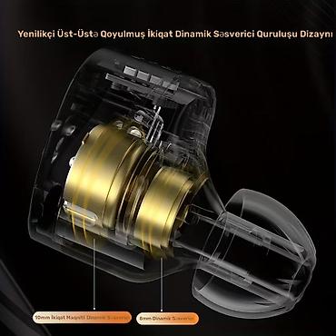 ucuz modemler: 🎧 KZ Castor IEM | Mikrofonlu | Gaming + HiFi | Tam yeni, bağlı qutuda — 6