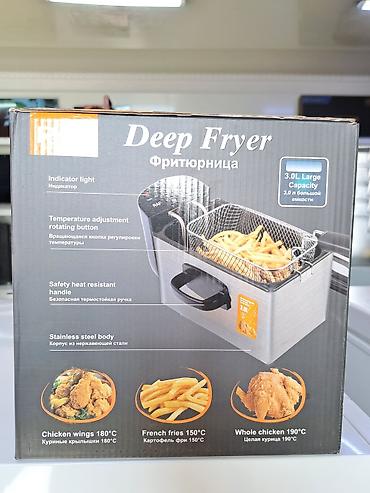 Бытовые фритюрницы: Фритюрница RAF R.5299 Объём чаши 3.5лт Мощность. 2000вт Тип — 2