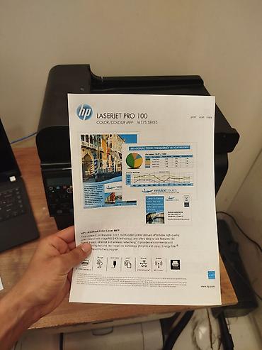 Ofis avadanlığı: HP LaserJet Pro 100 Color MFP M175a rəngli lazer çoxfunksiyalı printer — 4