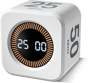 Rəqəmsal Pomodoro taymeri – çoxfunksiyalı kublu vaxtölçən - Dizayn
