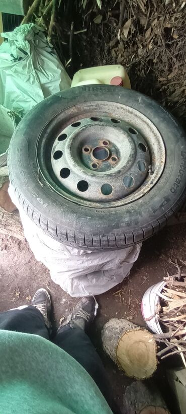 шипованные шины: Шины R 15, Зимняя шипованная, Б/у, Комплект, Легковые