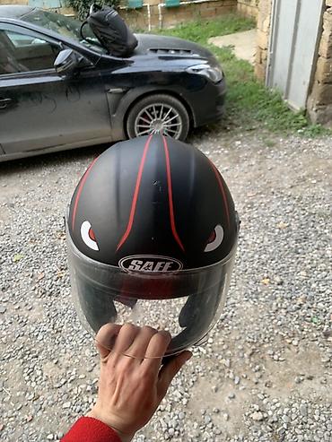 moto 150: SAFE markalı tam üzlü motosiklet dəbilqəsi - Tip: Full-face (tam — 4
