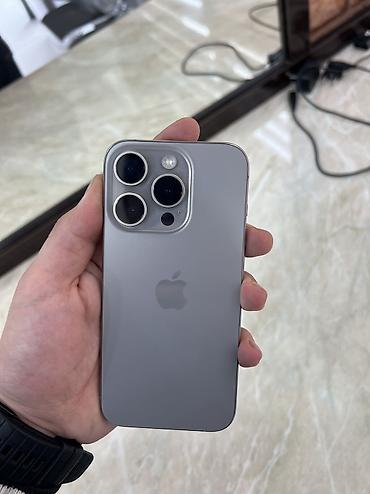 mack book 2012: IPhone 15 Pro, 128 GB, Natural Titanium, Simsiz şarj, Face ID — 1