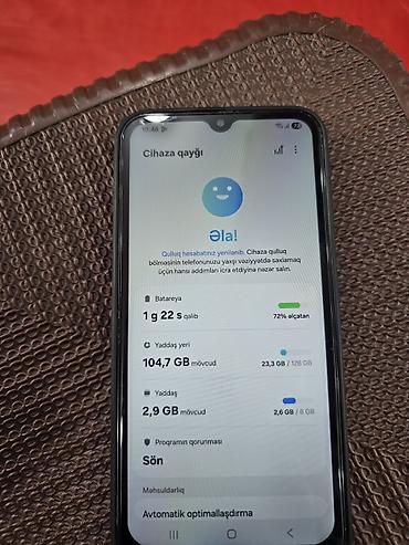 samsung a52 case: Samsung Galaxy A15, 128 GB, rəng - Mavi, İki sim kartlı — 2