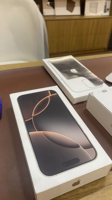 apl: IPhone 16 Pro, 128 GB, Desert Titanium, Zəmanət