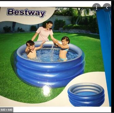 купить бассейны в бишкеке: Трехслойный бассейн bestWay Лучший способ 3-х слойный бассейн Размер