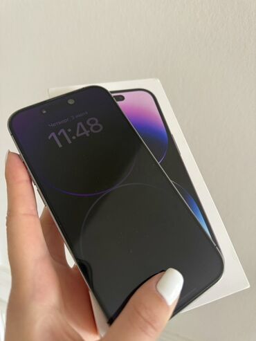 купить ноутбук в рассрочку без банка бишкек: IPhone 14 Pro, Deep Purple, Коробка