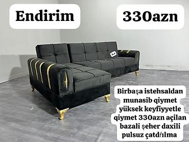 Divanlar: Künc divan, Yeni, Açılan, Bazalı, Parça, Şəhərdaxili pulsuz çatdırılma — 1