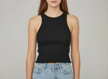 crivit t shirty: Stradivarius, Top damski, rozmiar S