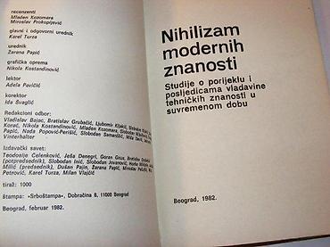 marca 100rsdn: Zvonko PosavecNihilizam modernih znanostiMek povezOpis na slici — 2