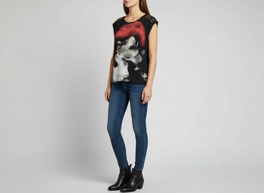 t shirty z odkrytymi ramionami: Atmosphere, Top damski, rozmiar M