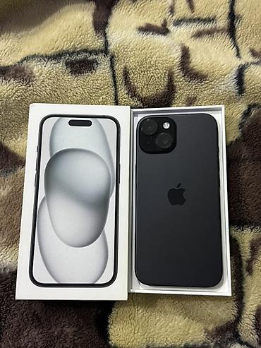 IPhone 15, 128 GB, Qara, Face ID