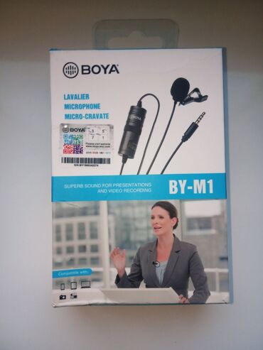 Аудиотехника: Петличный микрофон Boya BY-M1 – это универсальный микрофон