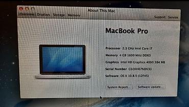 Apple MacBook: Yeni Apple MacBook, 15 ", Intel Core i7, 256 GB — 7