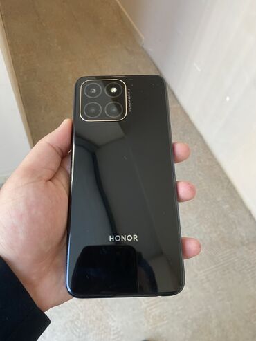 honor x8a qiymeti: Honor X6, 64 ГБ, цвет - Черный, Отпечаток пальца