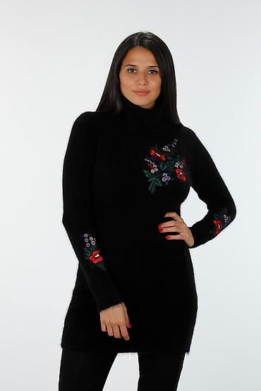 туники кофточки: Кофта, Высокая горловина, Осень-весна, Стандарт — 5