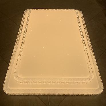 led matrix panel: 🔲 Квадратный декоративный плафон — 240Вт Современный мощный потолочный — 2