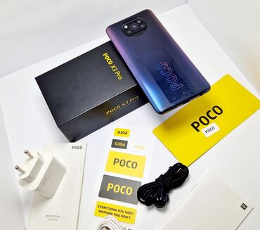 Poco: Poco X3 Pro, Б/у, 256 ГБ, цвет - Черный, 2 SIM