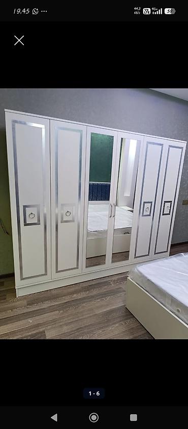Dolablar: Yeni, 6 qapı, Güzgülü, Açılan, Düz dolab — 2