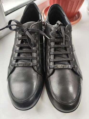 Ботинки: Мужские ботинки, 42.5, MARINI, Новый, цвет - Черный, Платная доставка, Самовывоз, Бесплатная доставка — 4