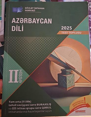 Tədris ədəbiyyatı: 11ci sinif üçün vəsaitlər satılır.Hərəsi ayrı ayrıda satılır içleri — 5