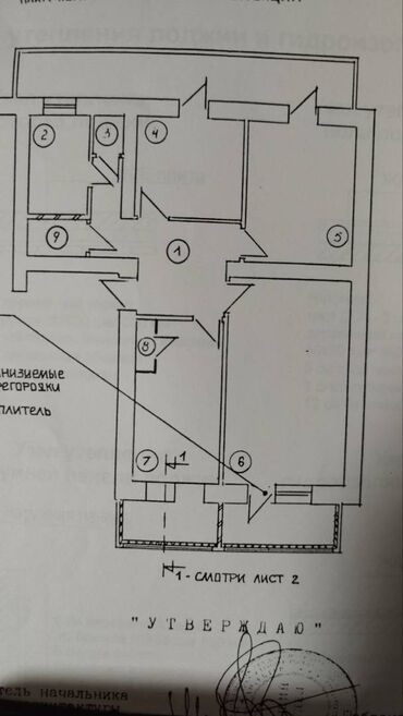 купить коммерческое помещение в бишкеке: Продаётся квартира в центре Бишкека (ул. Усенбаева/Чокморова), отлично