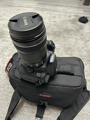 Фото и видеокамеры: Фотоаппарат Canon EOS 70D + объектив Canon EF-S 18–135mm + сумка — 2