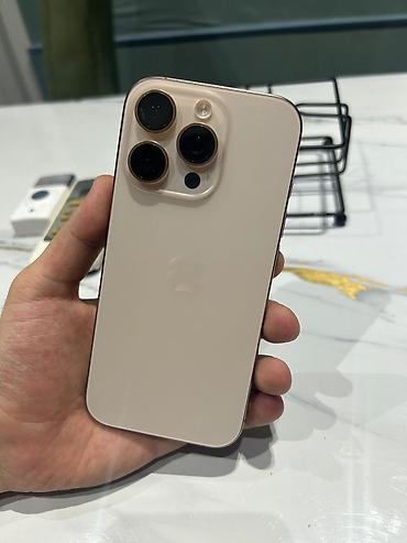 IPhone 16 Pro, 128 GB, Desert Titanium lalafo.az -da IPhone 16 Pro, 128 GB, Desert Titanium