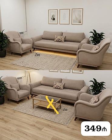 divan fabrika: 349₼ Türkiye istehsalı divan desti Açılır bazalıdı əla vəziyyətdə baha — 1