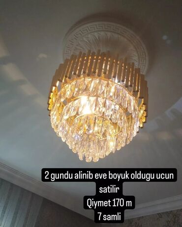 spot işıqlar qiyməti: Çılçıraq, 7 lampa