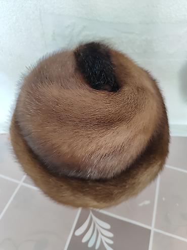 Головные уборы: Норковая шапка, состояние отличное. пр.Чуй-Разина — 4