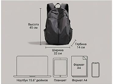 soft shell: Рюкзак, Унисекс, Новый — 3