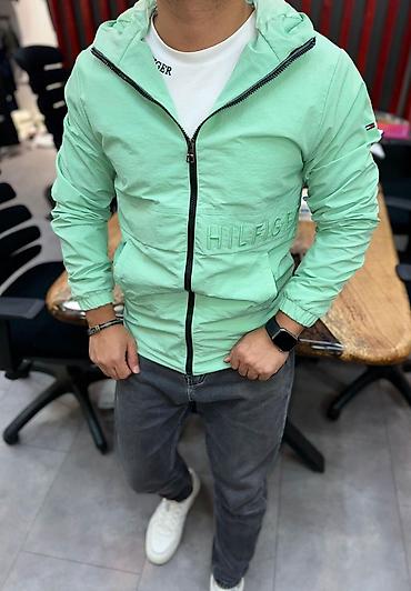 Šuškavci: Muške lagane jakne sa kapuljačom i rajsferšlusom - Model: vetrovka na — 4