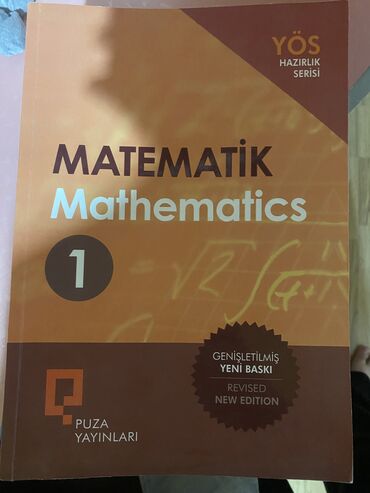 Yös kitabları: ( Puza yayınları) Matematik 1 -10 manat İQ (mantık)1