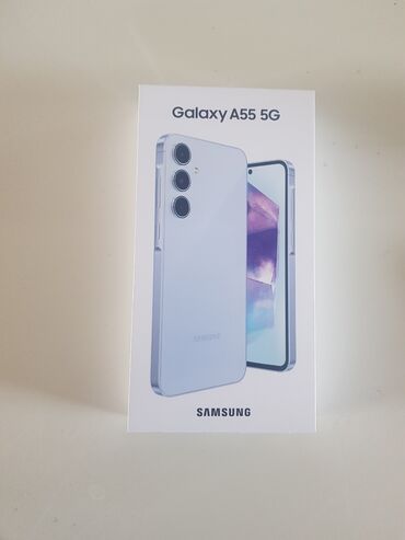 samsung x200: Samsung Galaxy A55, 256 ГБ, цвет - Голубой