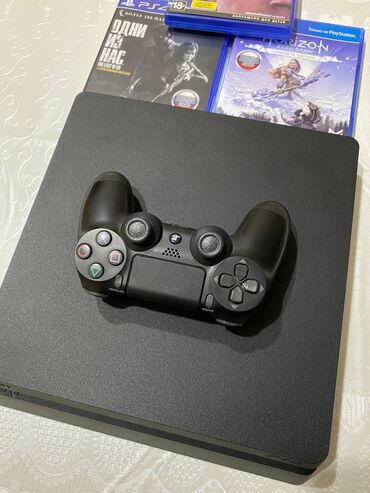 ps temiri: PS 4 tam ideal vəziyyətdə yeni kimi . Oyunlarırda üzərində verilir