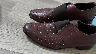 кожанные шлепки: Туфли Ilaria Ranieri, Made in Italy-Натуральная кожа, 38 размер — 3