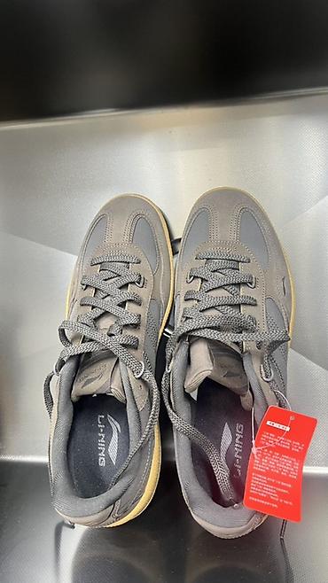 анта кроссовки: Кеды повседневные, две модели 1) Li-Ning, серо-графитовые Китай — 1