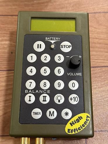 ses yazan cihaz: Plurifon RDP2 35W D ST – elektron quş səsi çalma sistemi Komplekt: - — 2