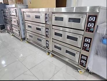 Elektrik sobalar: Elektrik soba, Şirniyyət üçün, Pizza, Çörək, 3 mərtəbəli, Yeni — 1