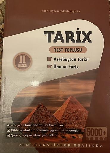 Testlər: TARİX – Test Toplusu (II hissə) - Mövzular: Azərbaycan tarixi və — 1