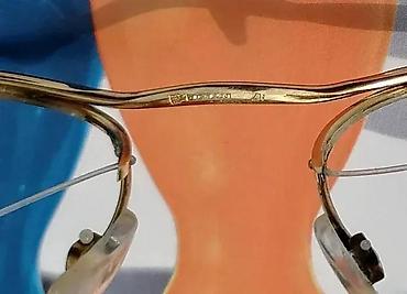 Naočare: 17K Vintage NYLOR dioptrijski semi ram MANIR LENONKI. Vintage semy — 8