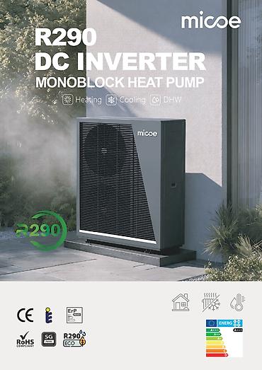 тепло: Новая модель - Тепловой насос Micoe R290 DC Inverter (моноблок) - — 9