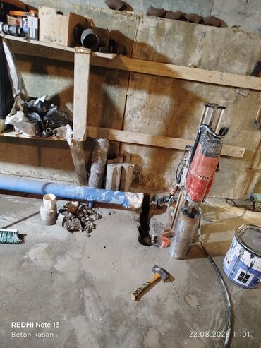 Beton işləri: Beton kəsmə beton deşmə xidməti Karot - HILTI DD 200 / 350 ilə 25 ° — 9