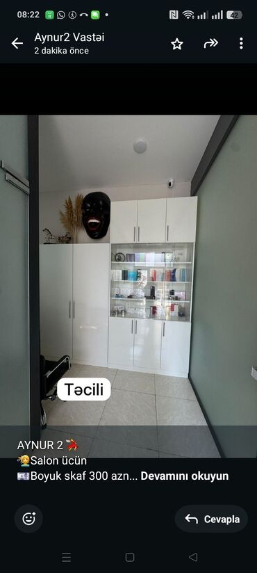 Divanlar: AYNUR 2 💃 💇‍♀️Salon ücün 💶Boyuk skaf 300 azn 💶kicik 150azn