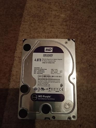 Daxili Sərt disk (HDD) Western Digital (WD), 4 TB, 5400 RPM, 3.5", İşlənmiş