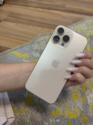 Apple iPhone: IPhone 16 Pro Max, 256 GB, Desert Titanium